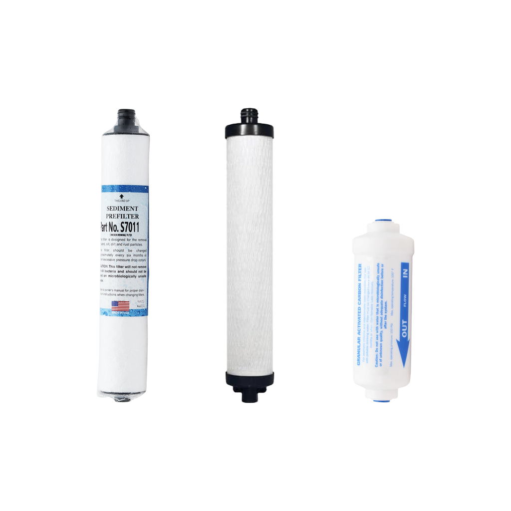 Microline TFC-400 RO Replacement Filter Kit - Membrane Sold Separately