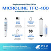 Microline TFC-400 RO Replacement Filter Kit - Membrane Sold Separately