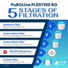 PuROLine PL50T100 RO Replacement Filter Kit - Membrane Sold Separately