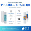 Proline RO Filter Replacement Kit - Membrane Sold Separately