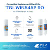 TGI-WIN545P Compatible RO Filter Kit - Membrane Sold Separately
