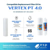 Vertex PT-4.0 RO Filter Kit - Membrane Sold Separately