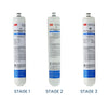 3M Water Factory SQC3 RO Filter Kit with RO Membrane