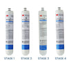 3M Water Factory SQC4 RO Filter Kit with RO Membrane