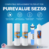 PureValue 5EZ50 RO Filter Replacement Kit with RO Membrane (YSM-5EZ50)