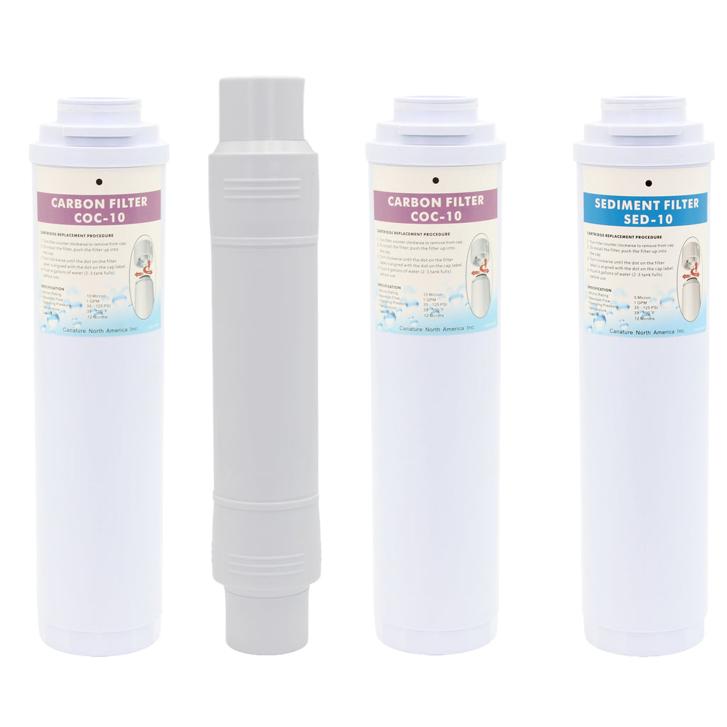 Aqua Flo 475QC-4 RO Filter Replacement Kit with RO Membrane