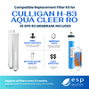 Culligan H-83 Aqua Cleer Compatible RO Filter Kit with Membrane - ESP Water 