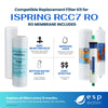 iSpring RCC7 Compatible RO Filter Kit with 75 GPD Membrane