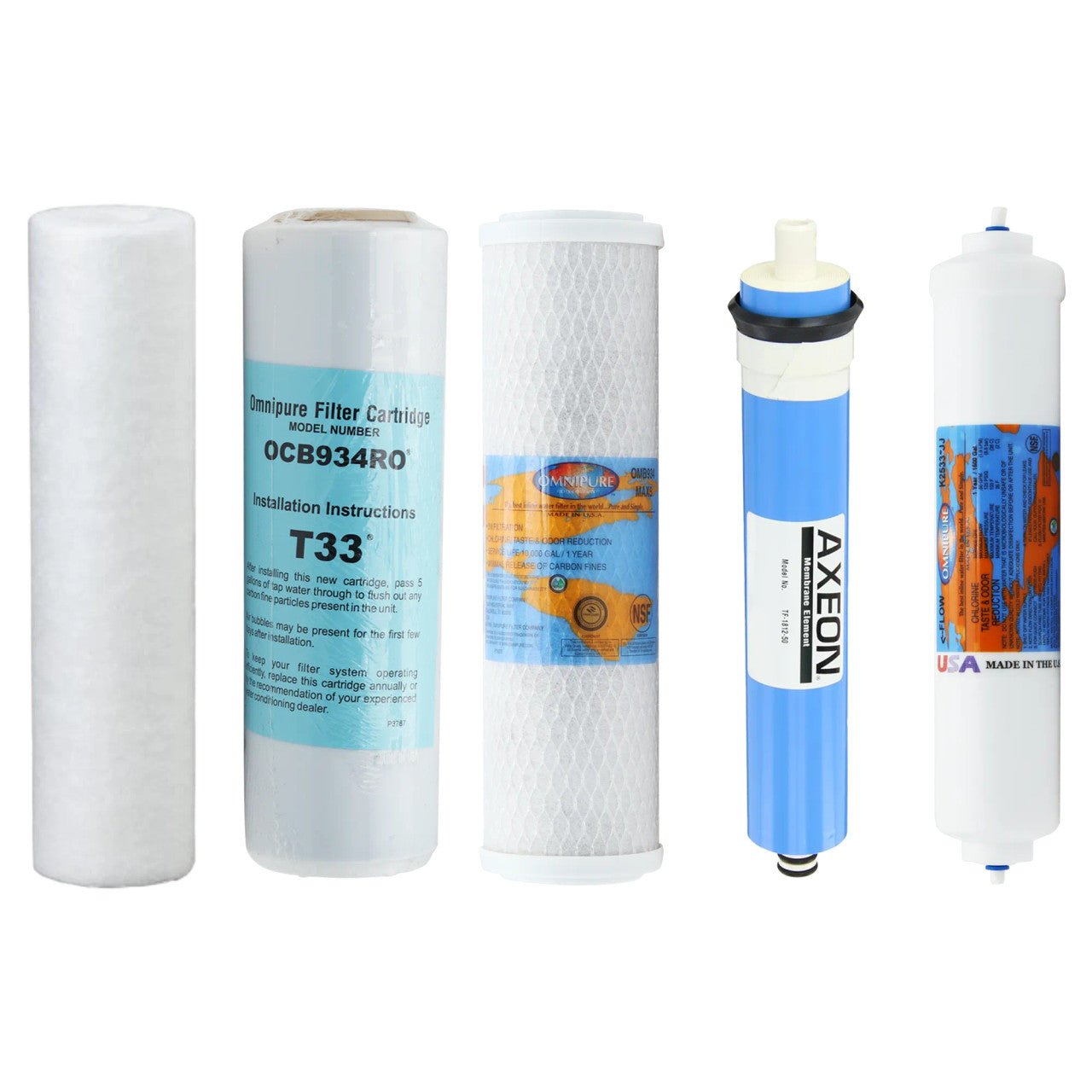 iSpring RTW5 Compatible Filter Kit with 50 GPD Membrane – ESP Water
