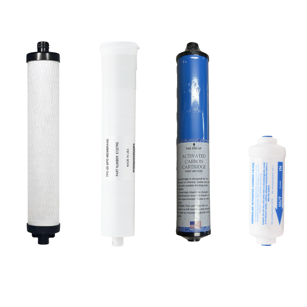 Microline TFC-25D Replacement Filter Kit with RO Membrane