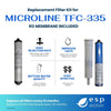 Microline TFC-335 Replacement Filter Kit with RO Membrane