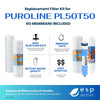 PuROLine PL50T50 Ro Filter Replacement Kit with RO Membrane