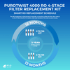 PuROTwist 4000 RO Filter Replacement Kit - Membrane Not Included YS-PURO4T36 - ESP Water