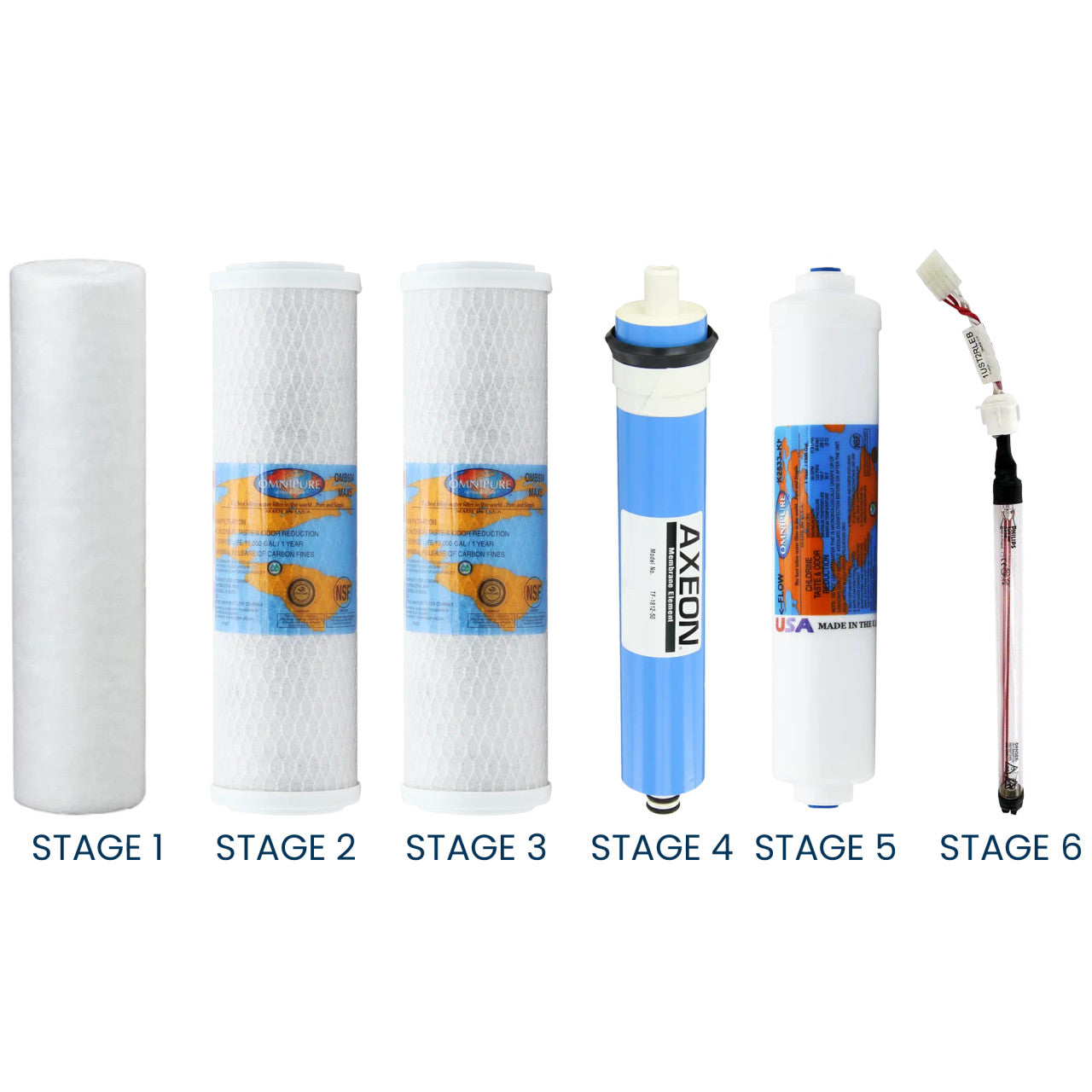 TGI625U Compatible Filter Replacement Kit Topway Global Reverse Osmosis Membrane Included YSM-TGI625U