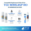 TGI-WIN545P Compatible RO Filter Kit with RO Membrane
