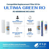 Ultima Green RO 5 Compatible Filter Kit with RO Membrane YSM-ULTIMAGR-50 - ESP Water