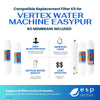 Vertex Water Machine EasyPur Filter Kit with RO Membrane