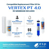 Vertex PT 4.0 RO Filter Replacement Kit with Membrane YSM-VERPT40 - ESP Water