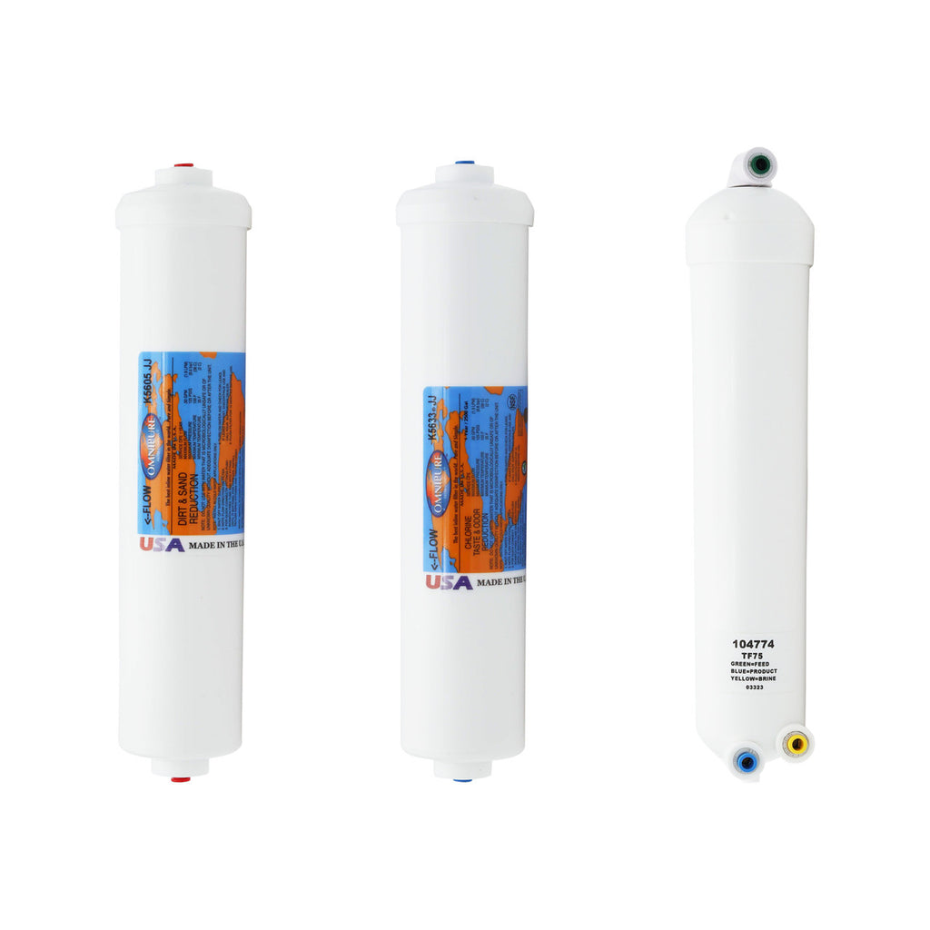 1-Year Filter Replacement Kit for Vertex PWC-3500 Water Cooler System YS-VERPWC3