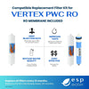 Vertex PWC Filter Replacement Kit with RO Membrane