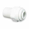 John Guest John Guest Connector 3/8 QC x 1/4 Male Threads White CI011222W CI011222W