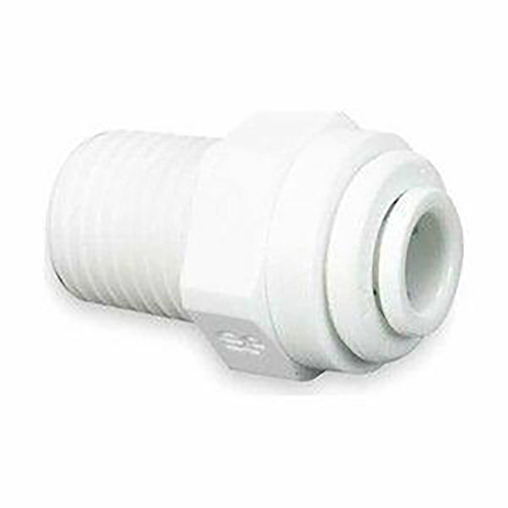 John Guest John Guest Connector 3/8 QC x 1/4 Male Threads White CI011222W CI011222W