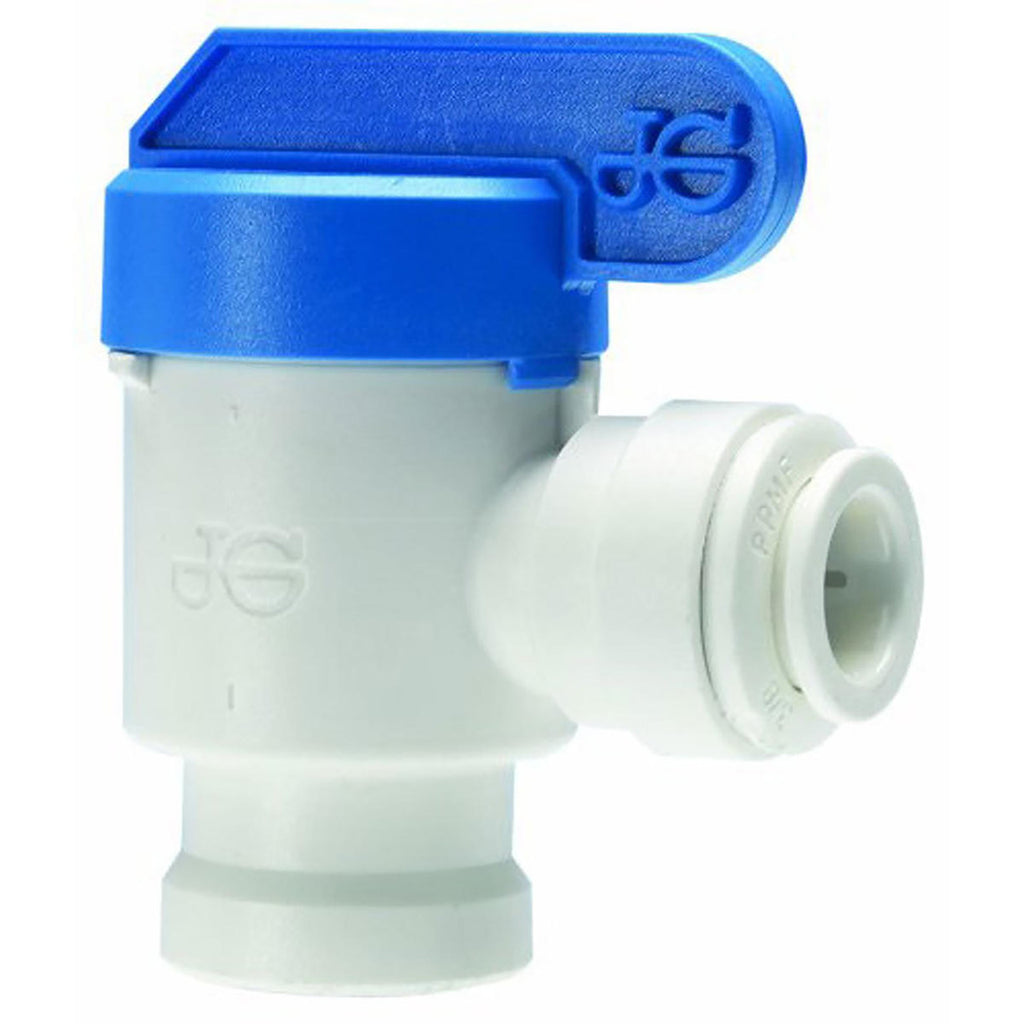 John Guest John Guest RO Storage Tank Ball Valve with 1/4 Female Threads x 3/8 Quick Connect Fitting PPSV501222W PPSV501222W