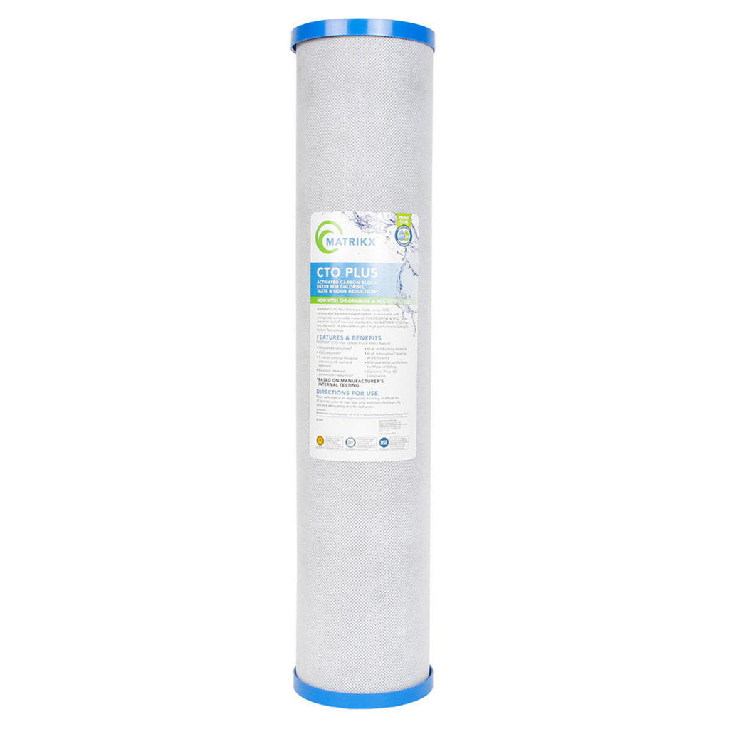 Matrikx Matrikx CTO Plus 4.5 x 20 1 Mic Chlorine/Chloramine and VOC Reduction 01-450-20-MATRIKX