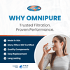 Omnipure water filtration products and inline granular activated carbon filter quality overview
