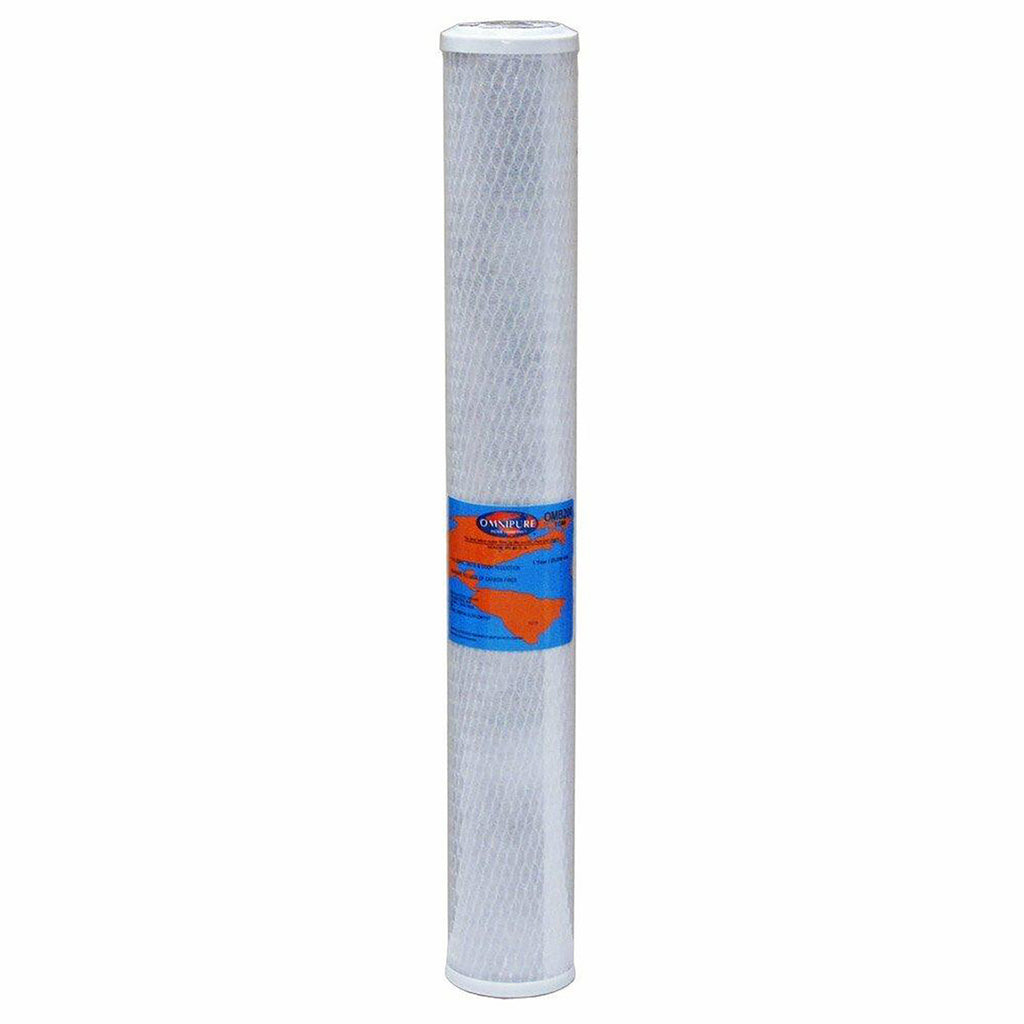 Omnipure Omnipure 2.5 x 20 10 Mic Carbon Block Filter OMB200-10m OMB200-10m