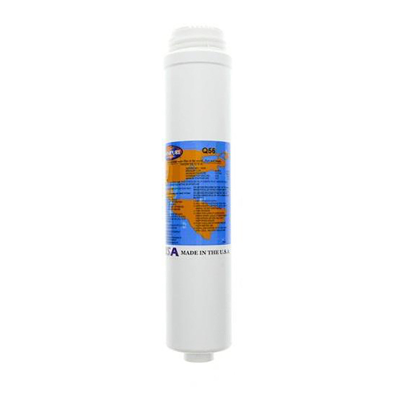 Omnipure Omnipure Q-Series 2.5 x 12 1 Mic Carbon Block Filter w/ Chloramine Reduction Q5629 Q5629