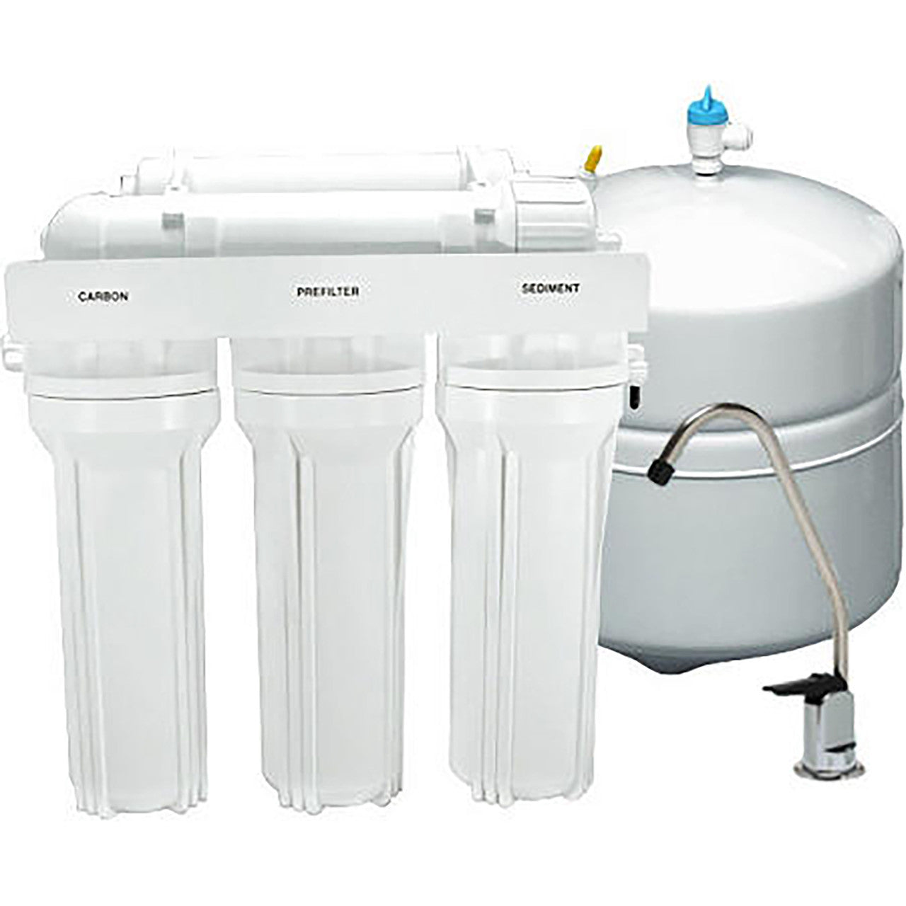 PureValueRO PureValueRO 5-Stage 50 GPD TFC Non-Air Gap Reverse Osmosis System Purevalue 5EZ50 Purevalue 5EZ50