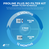 Kit de reemplazo de filtro Proline Plus RO con membrana de 50 GPD
